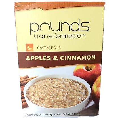 Pounds Apple & Cinnamon Oatmeal - Pounds Transformation