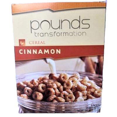 Pounds Cinnamon Cereal - 7 Packets - Pounds Transformation