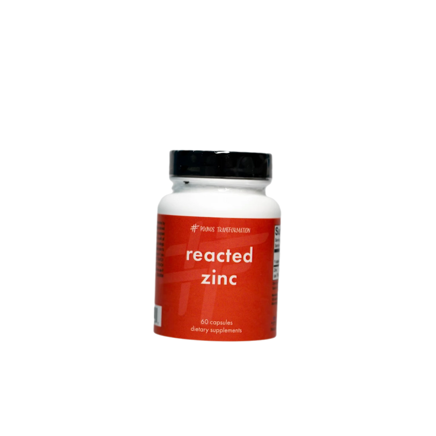 Reacted Zinc by Pounds Transformation™ - 60 Capsules - Pounds Transformation