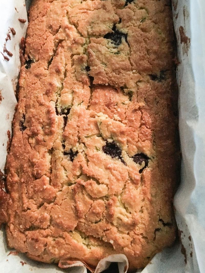 Lemon Blueberry Zucchini Bread 