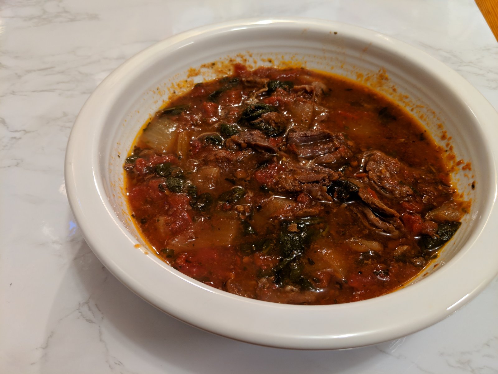 Crockpot Steak Italiano Marinara