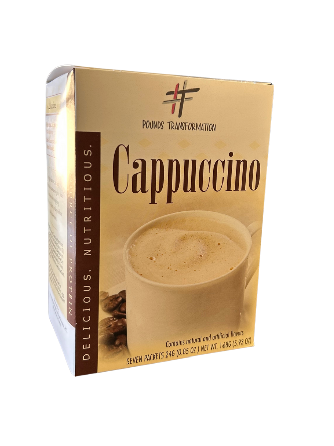 Pounds Classic Cappucino Protein Drink - 7/box