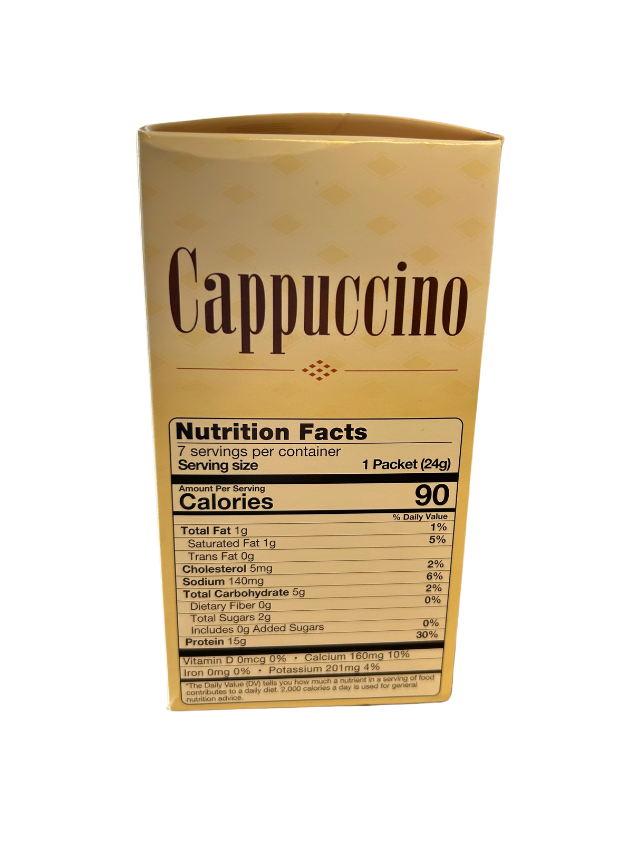 Pounds Classic Cappucino Protein Drink - 7/box