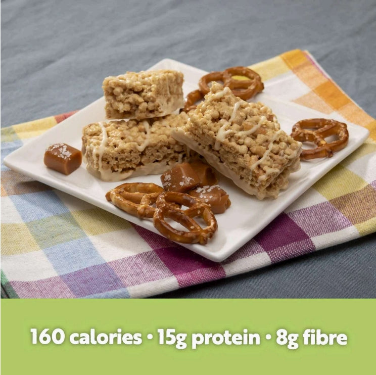 Pounds Protein Bar Very Low Carb - Salted Toffee Pretzel - 7/box