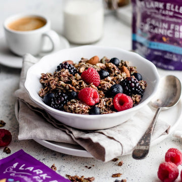 Lark Ellen Farm Organic Grain Free Granola Bites Gluten Free Berrylicious -- 8 oz