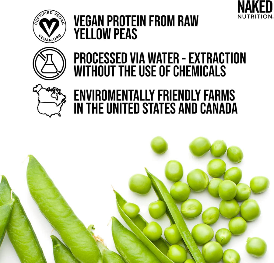 Pea Protein Powder (1 LB) - Naked Nutrition