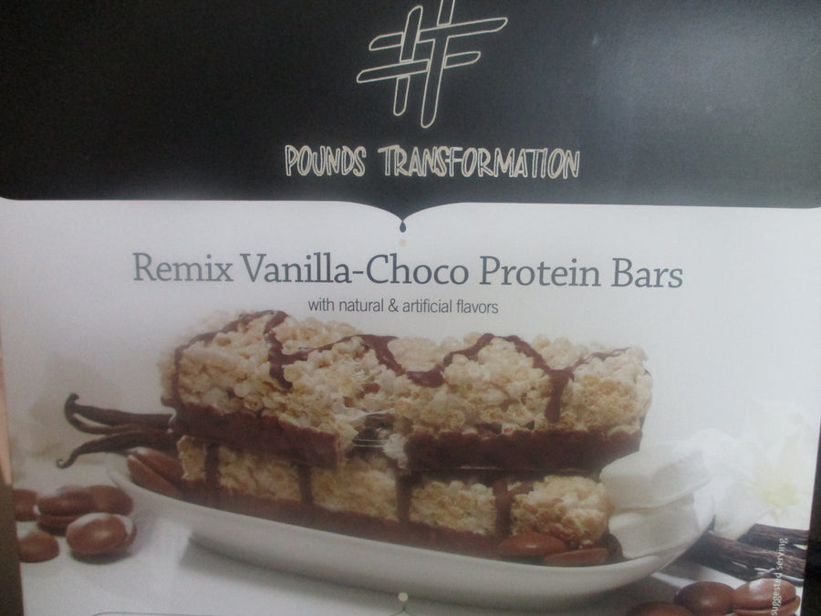 Pounds Remix Vanilla-Choco Protein Bars