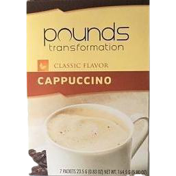 Pounds Classic Cappucino Protein Drink - 7/box - Pounds Transformation